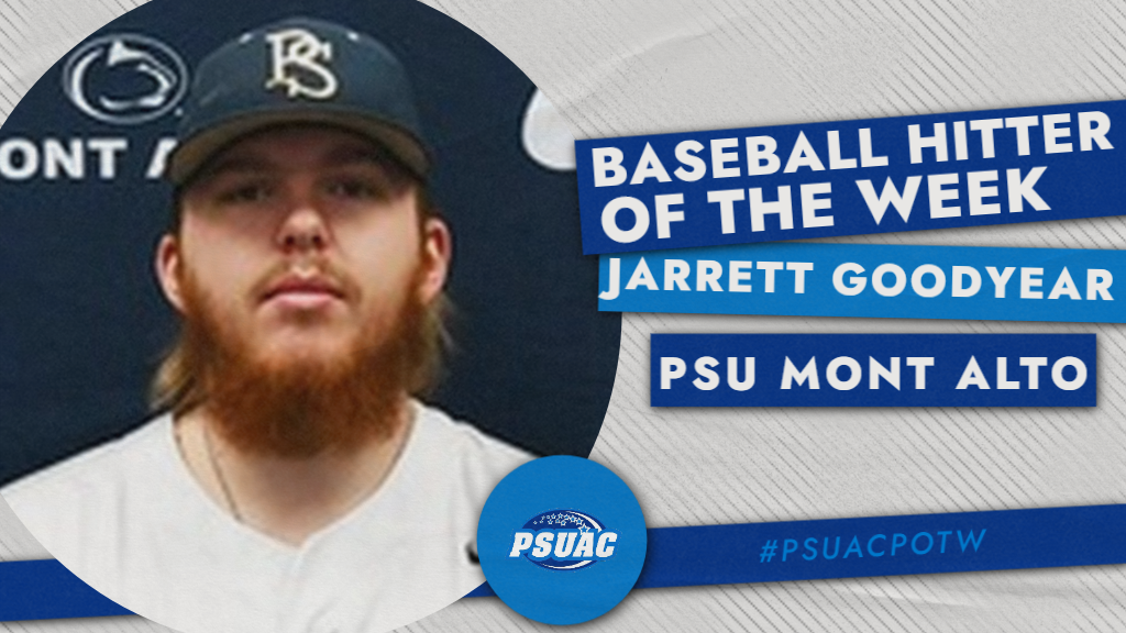 Penn State Mont Alto's Jarrett Goodyear.