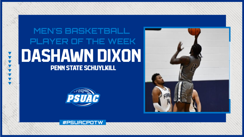 Penn State Schuylkill's Dashawn Dixon.