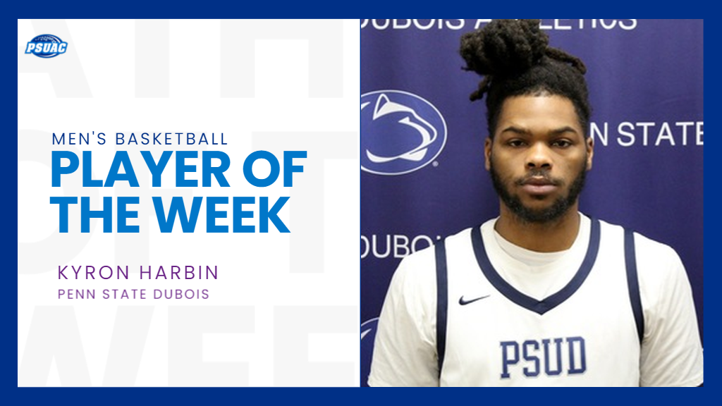 Penn State DuBois' Kyron Harbin.