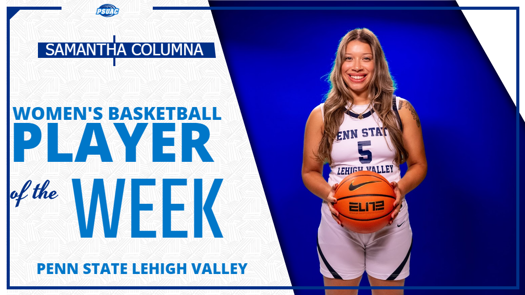 Penn State Lehigh Valley's Samantha Columna.