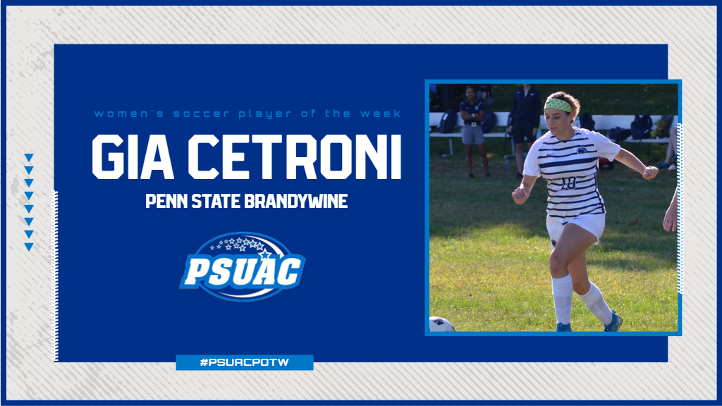 Penn State Brandywine's Gia Cetroni.