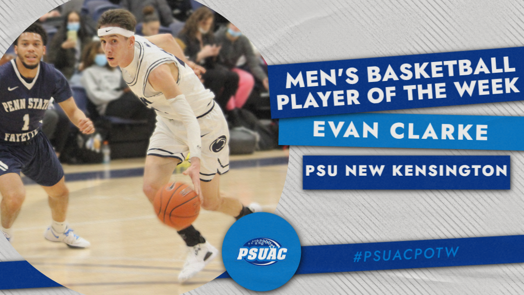 Penn State New Kensington's Evan Clarke.