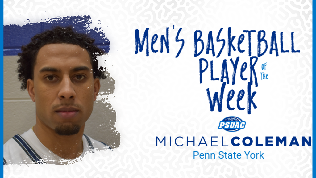 Penn State York's Michael Coleman.