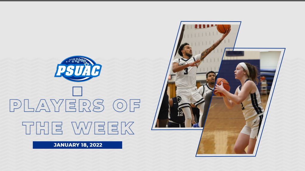 Penn State Mont Alto's Cameron Williams and Penn State Brandywine's Amanda Floyd are this week's Players of the Week.