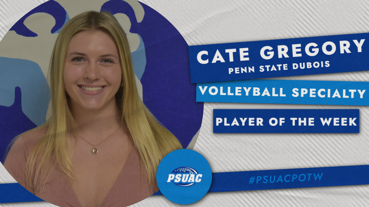 Penn State DuBois' Catherine Gregory.