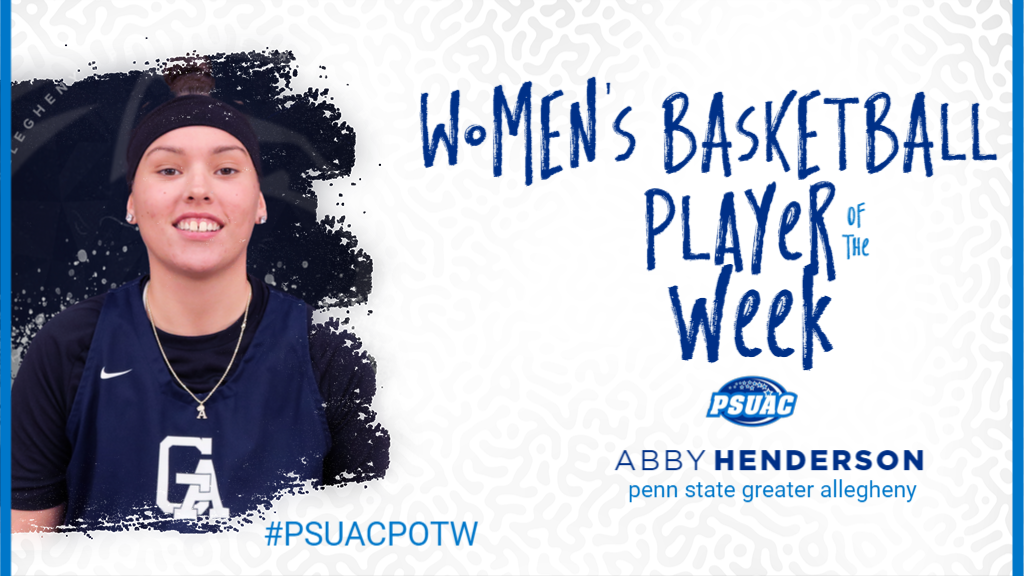 Penn State Greater Allegheny's Abby Henderson.