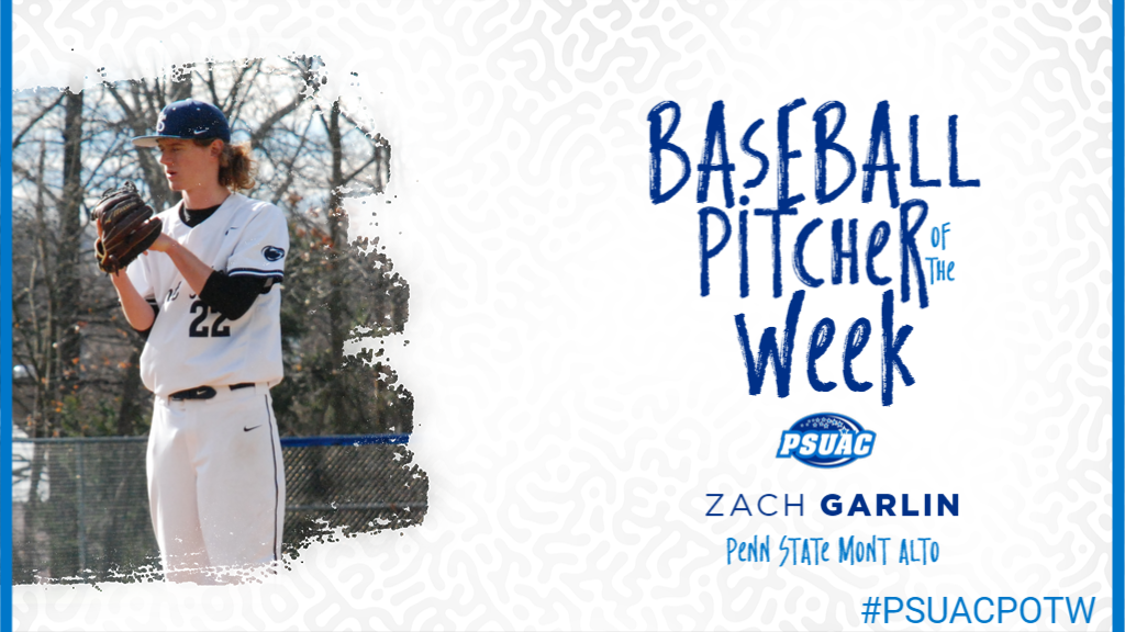 Penn State Mont Alto's Zach Garlin.
