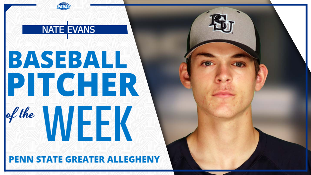 Penn State Greater Allegheny's Nate Evans.