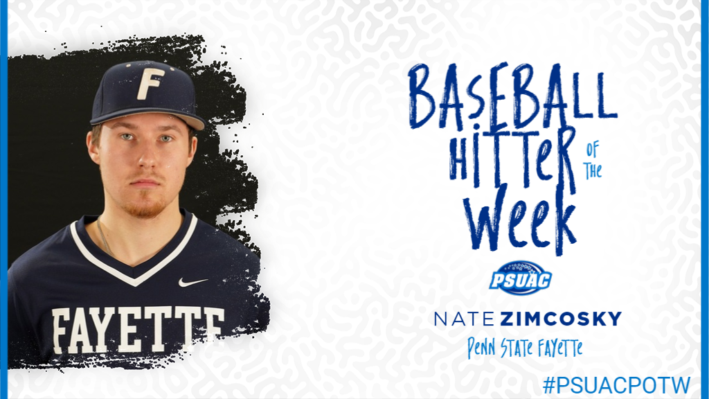 Penn State Fayette's Nate Zimcosky.