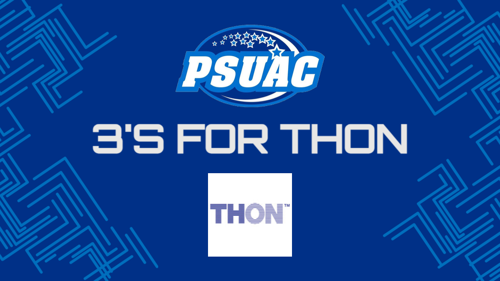 Graphic for 2025 PSUAC 3's for THON event.