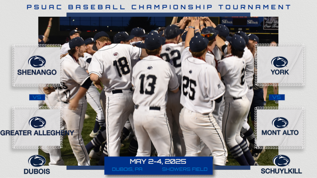 2025 PSUAC Baseball Championship graphic.