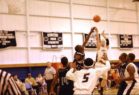 Men's Team Plays Closest Game of Season - Beats Wilkes Barre in Triple Overtime!!