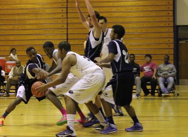 Addison Posts 32 Points and 22 Rebounds in Men's Basketball Conference Overturn