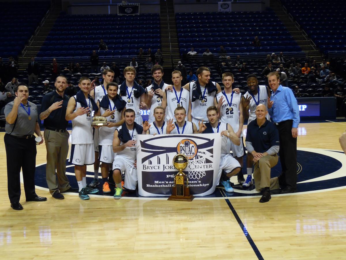 Men's Basketball: York Captures Third Straight PSUAC Title