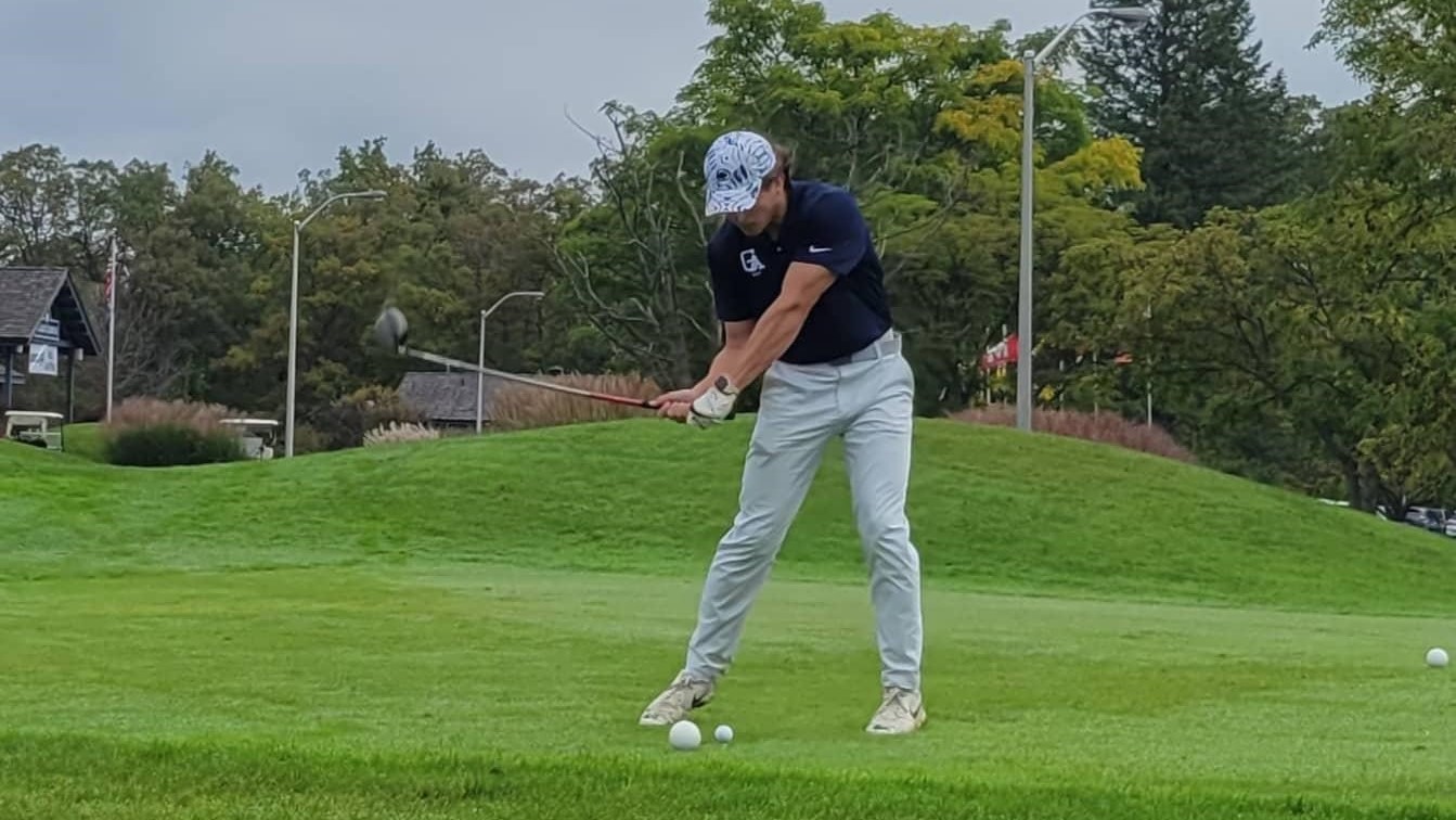 Day 1 of the PSUAC Golf Championships. Photo Courtesy of Vanessa Jackson/USCAA.