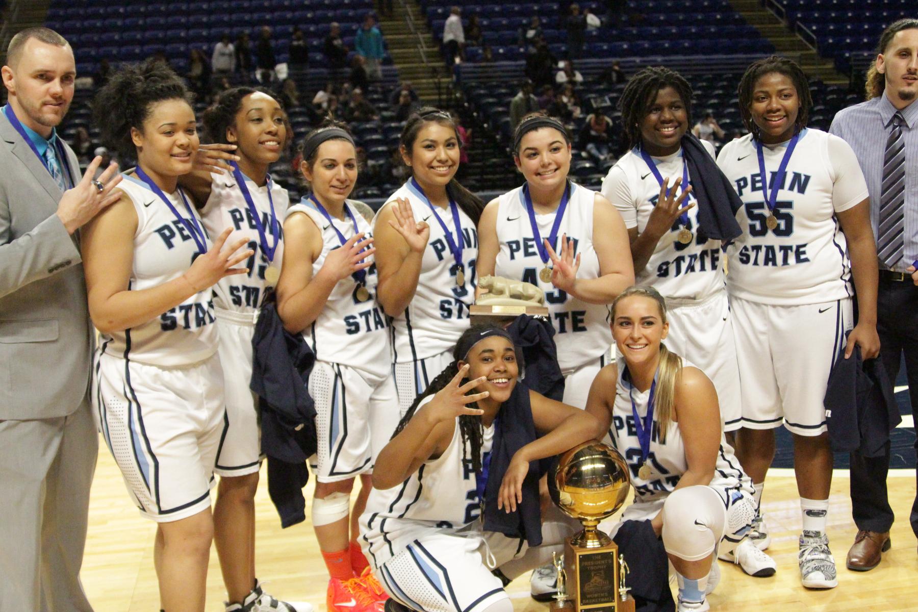 Beaver Women's Basketball Wins 4th Consecutive PSUAC Championship
