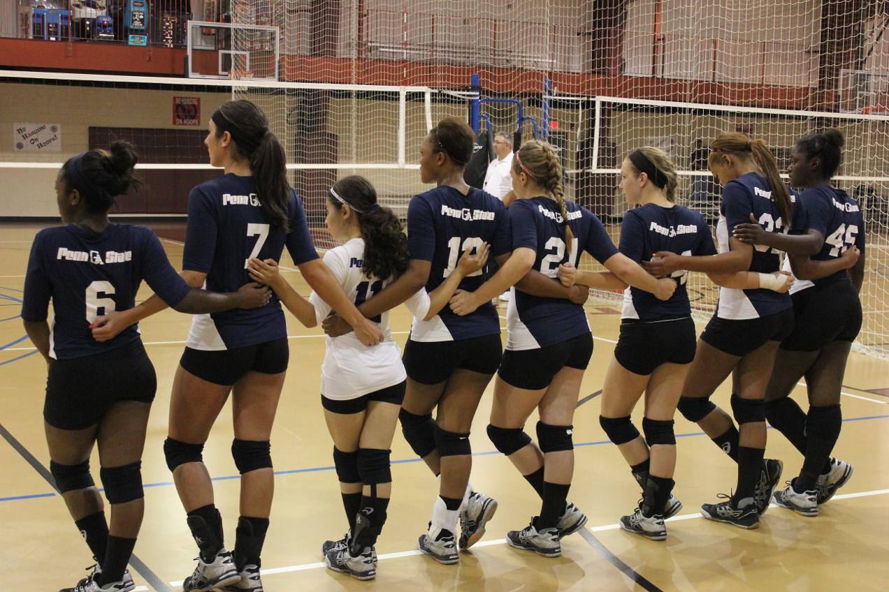 GA Volleyball PSUAC match against Beaver, 3-0