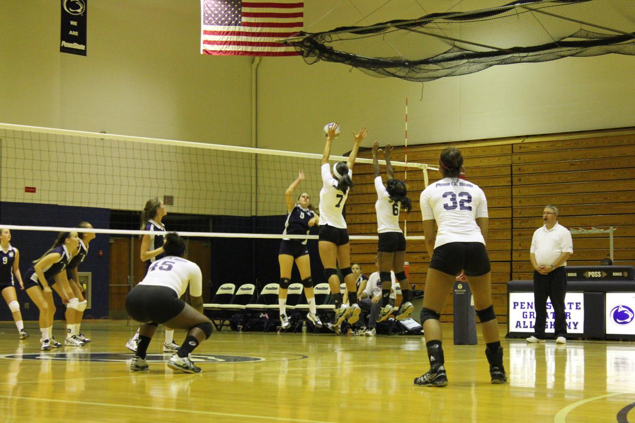Greater Allegheny Volleyball Closes Saturday with a Pair of Losses