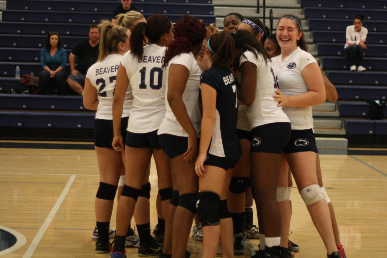 Lady Lions split in tri-match at WCCC